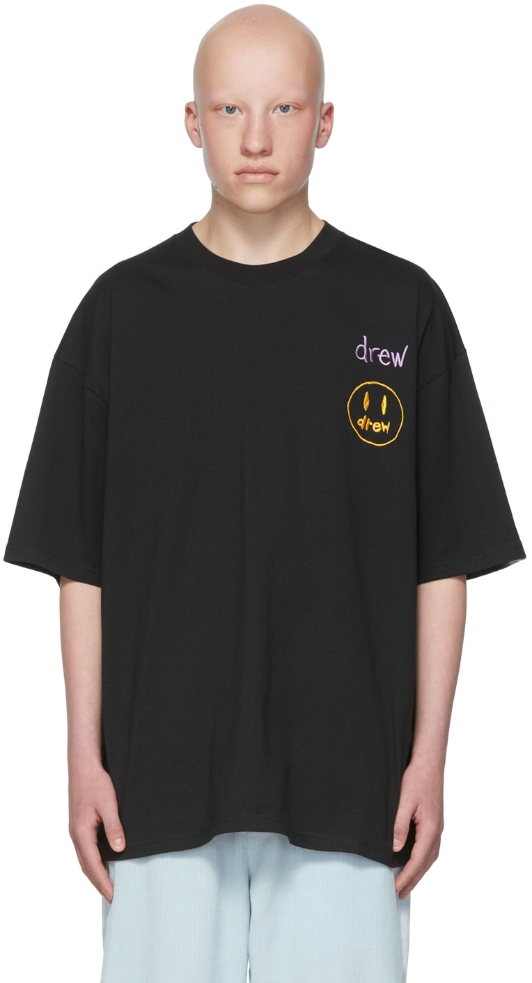 Drew House SSENSE Canada Exclusive Black Stacked Logo T-Shirt – Youthgenes  Market