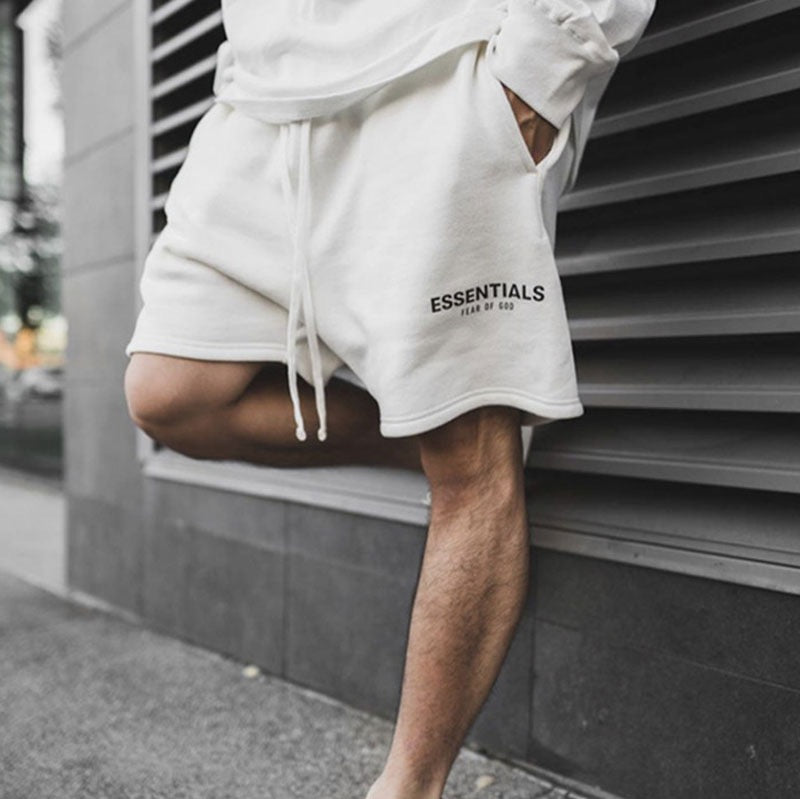 Fear of God Essentials Sweat Shorts (WHITE) – Youthgenes Market