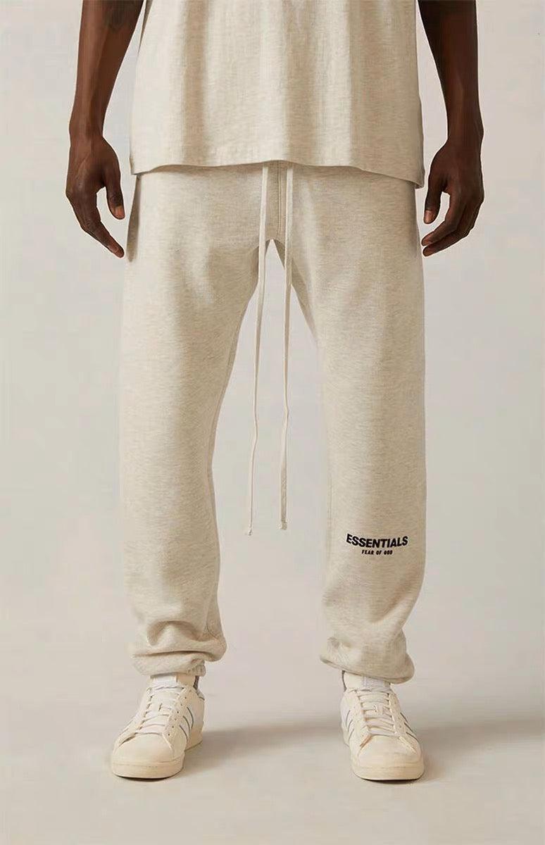 Tapered Logo-Flocked Cotton-Blend Jersey Sweatpants