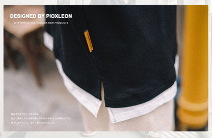 Pioxleon Basic Plan Polo Tee Black