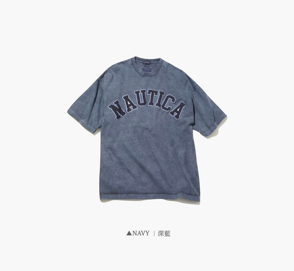 Youthgenes　NAUTICA　–　Arch　Tee　HEAVY”　S/S　Logo　“TOO　Dyed　Pigment　Market