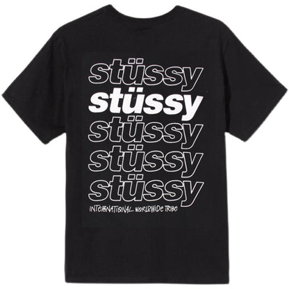 Stussy International Worldwide Tribe t-shirt (black)