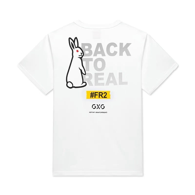#FR2 x GXG Reflective Back to Real (white)