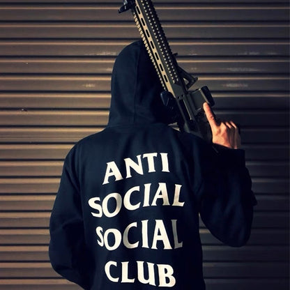 ANTI SOCIAL SOCIAL CLUB WORDING HOODIE