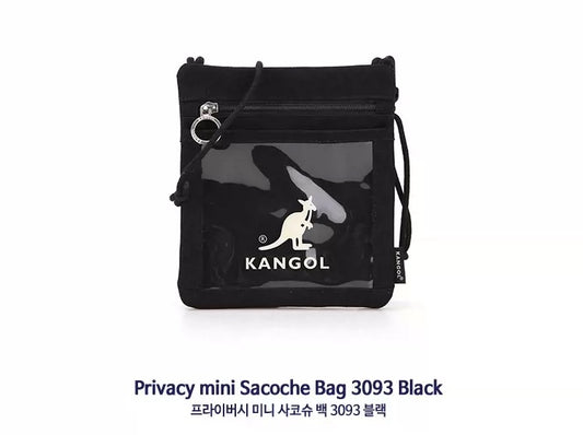 KANGOL Mini Sacoche Bag Black