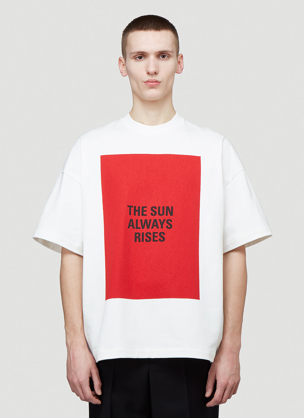 JIL SANDER ‘ The Sun Always Rises ‘ (red)