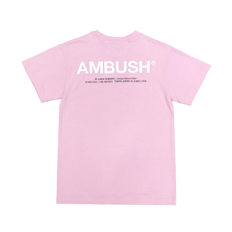 AMBUSH 3M Reflective Pink Tee