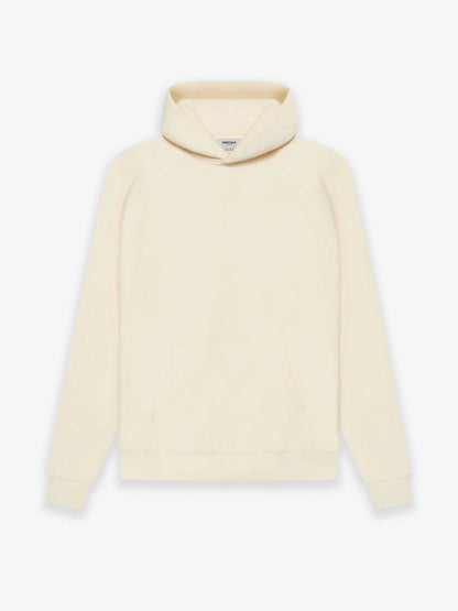 FEAR OF GOD ESSENTIALS PULL‑OVER HOODIE (SS21) CREAM/BUTTERCREAM