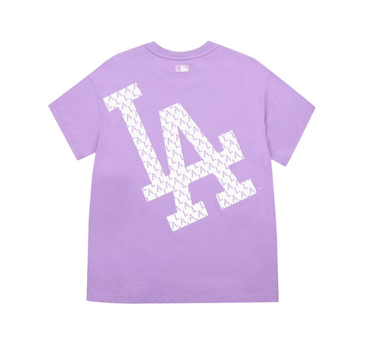 MLB LA back monogram ( purple )