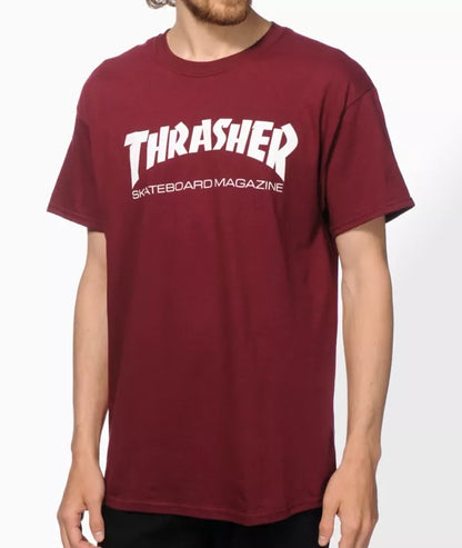 Trasher Basic Logo (Maroon)