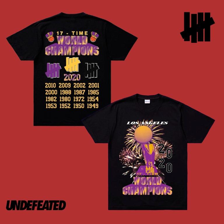 UNDFT x Lakers NBA FINAL 17 Time Champion Tee