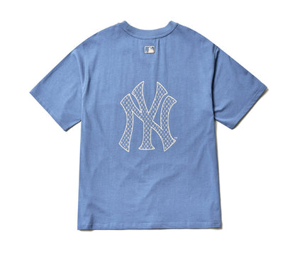 MLB NY back small monogram ( blue )