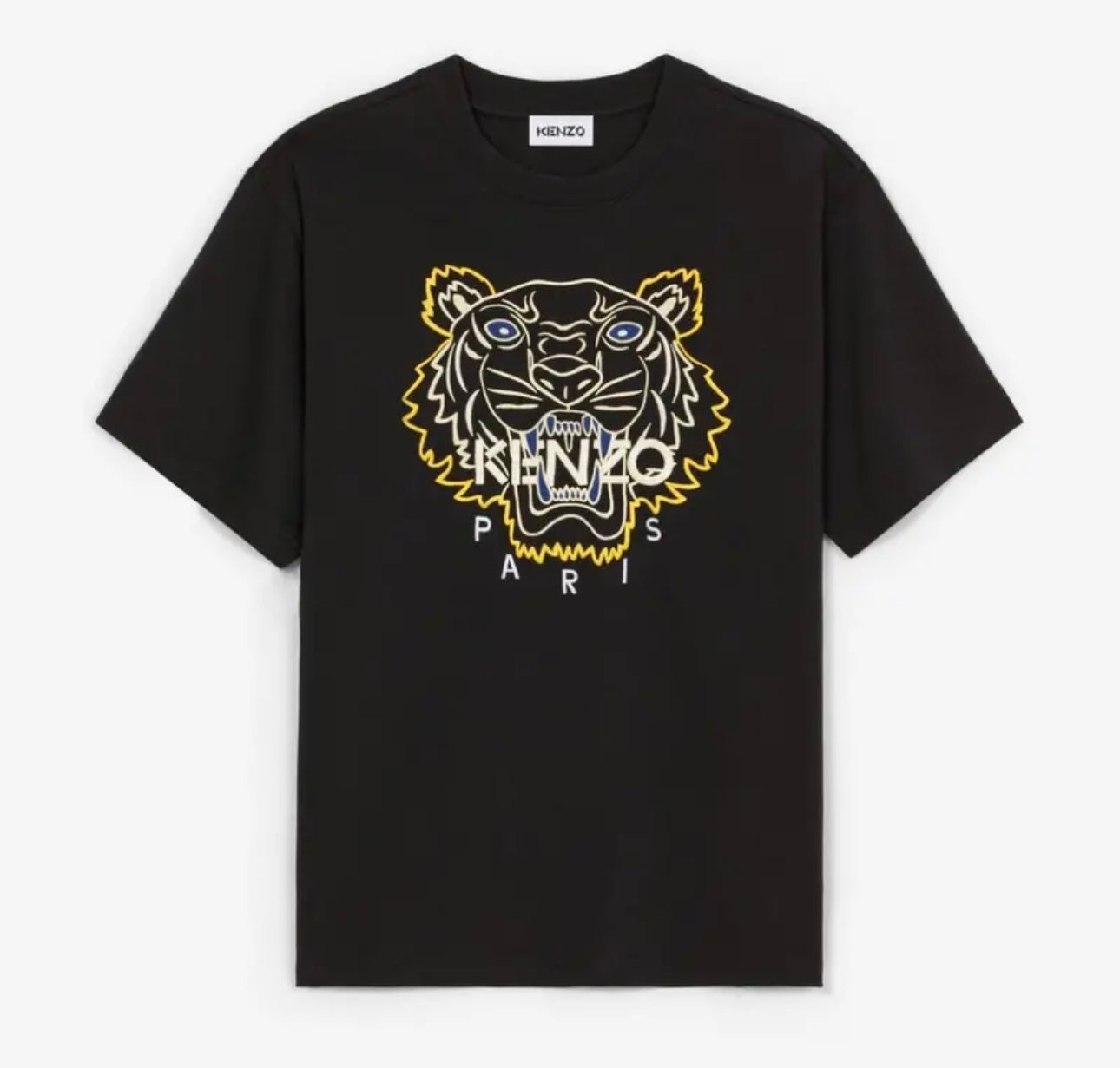 KENZO YELLOW TIGER EMBROIDERY