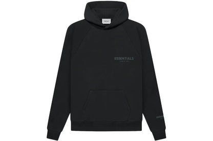 FEAR OF GOD ESSENTIALS CORE COLLECTION PULLOVER HOODIE (BLACK)