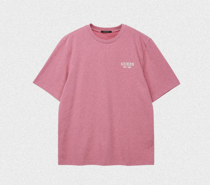 GUESS Washed Jeans Logo Pink