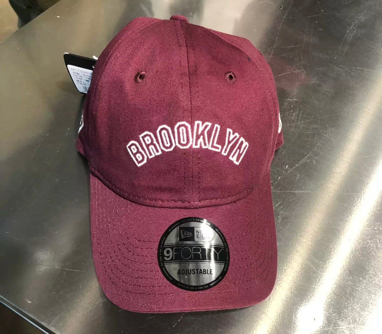 NEW-ERA BROOKLYN WORDING BASEBALL CAP