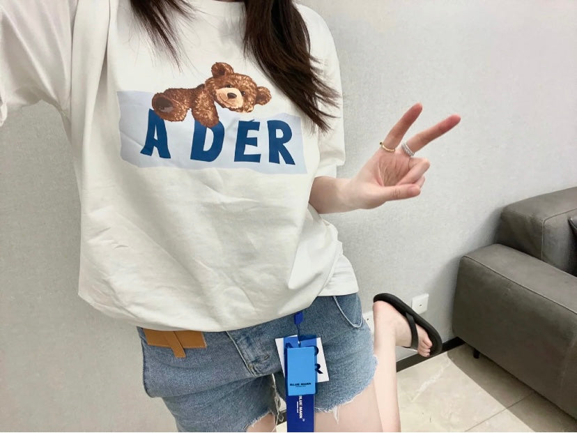 Ader Error Bear Logo (white)
