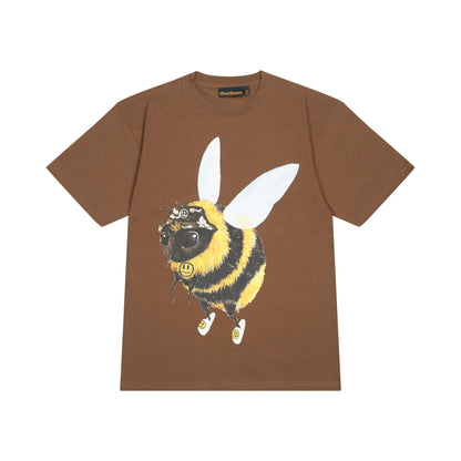bizzy ss tee  brown
