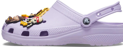 Drew House x Crocs Joint Badge Purple shoes Sandals