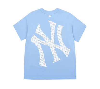 MLB NY back monogram ( blue )