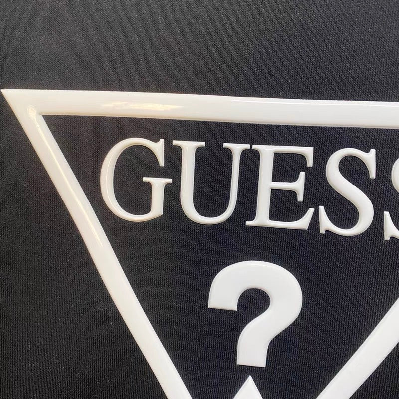 Guess Logo White Embossed PullOver