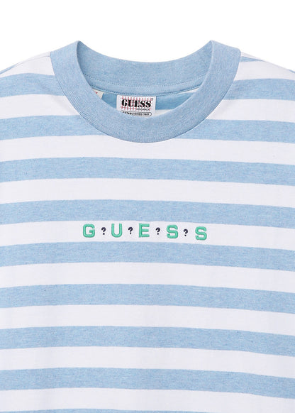 Guess Originals Stripe T-Shirts (BabyBlue)