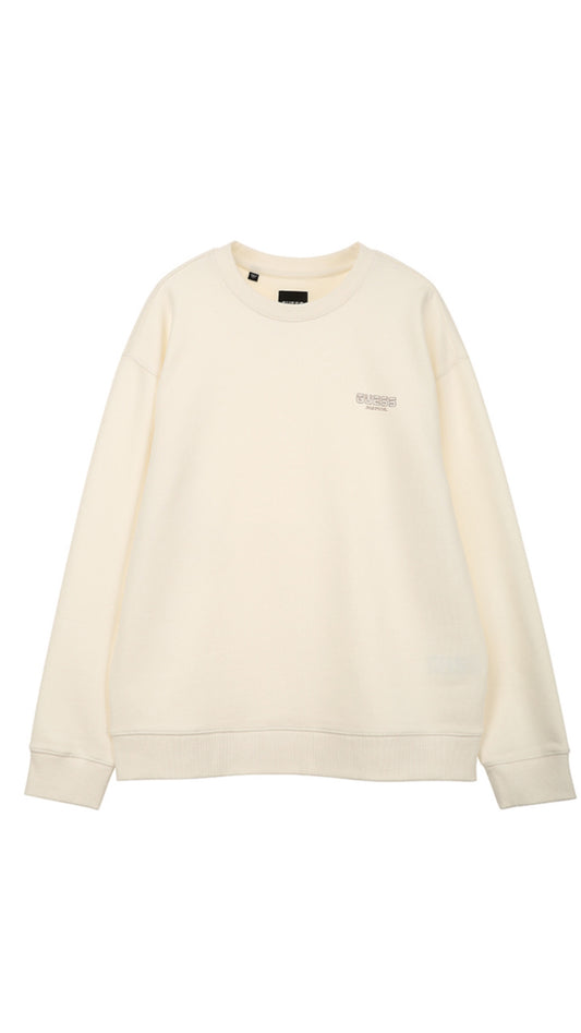 Guess Small Logo Sweater (Beige)