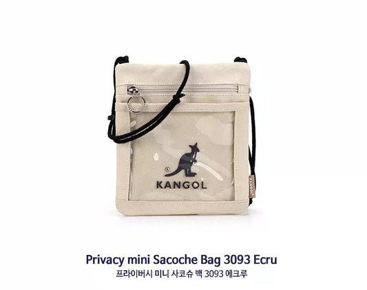 KANGOL Mini Sacoche Bag Beige