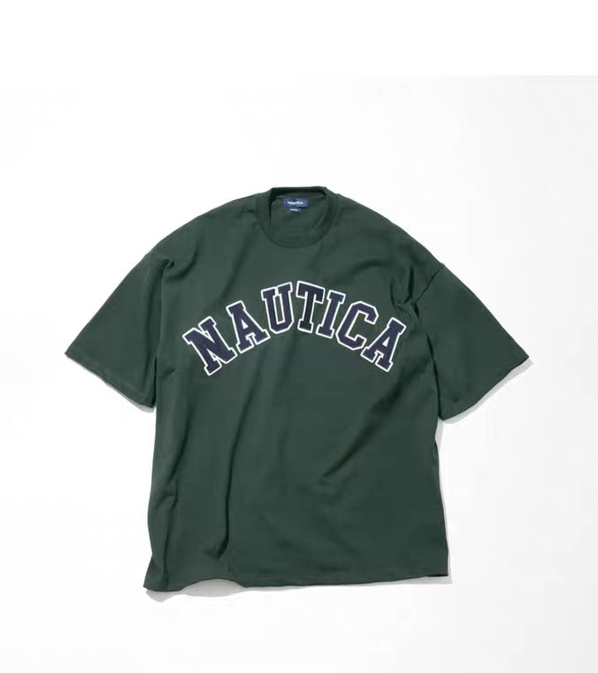 NAUTICA Logo t-shirt (Dark green)
