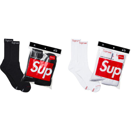 Supreme Hanes Crew Socks