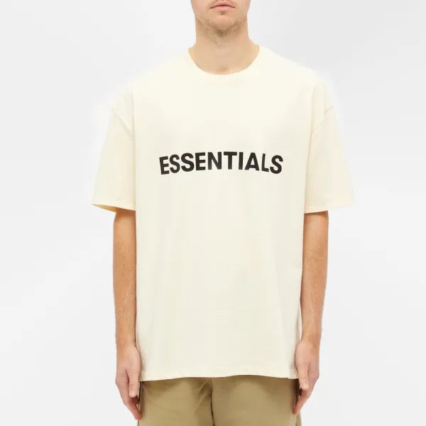 M】 Essentials Cream T-Shirt⑤ - Tシャツ/カットソー(半袖/袖なし)