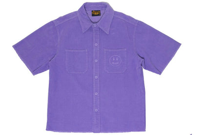 drew house corduroy ss shirt lavender
