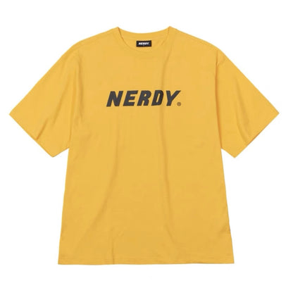 NERDY Plain Logo t-shirt (mustard)