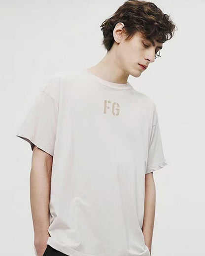 Fear Of God Monogram Print T-Shirt Seventh Collection