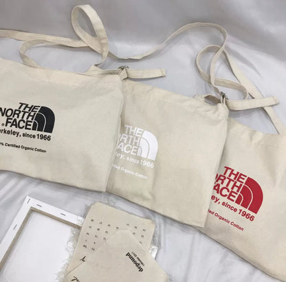 The North Face Canva Sling Bag White