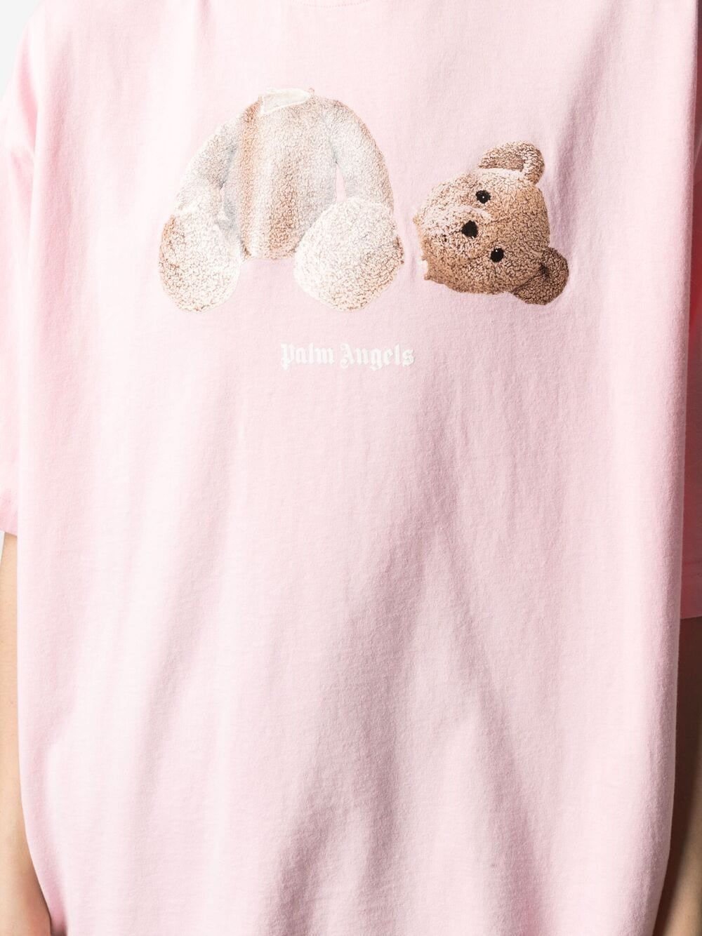 Palm Angels Bear Print Pink