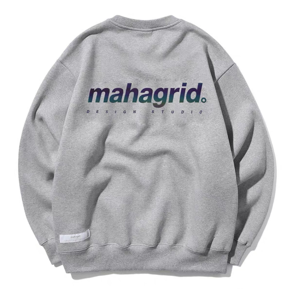 Mahagrid 3M Rainbow Reflective Sweater Grey