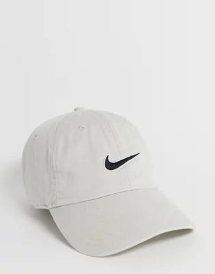 Nike Swoosh Logo Cap Cream
