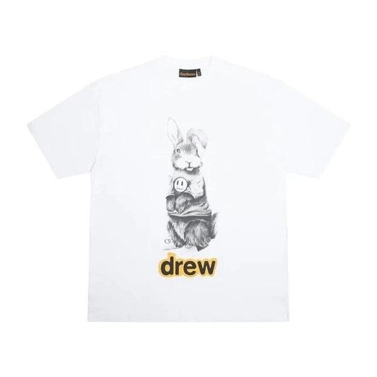 drew house real jackie ss tee white