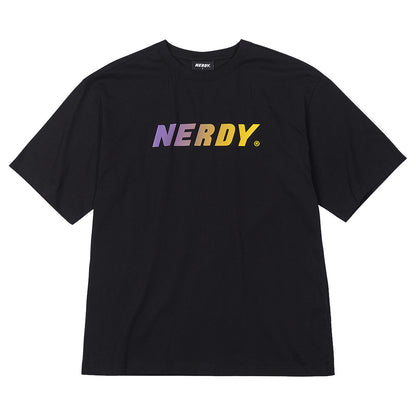 Nerdy Middle Gradient Logo