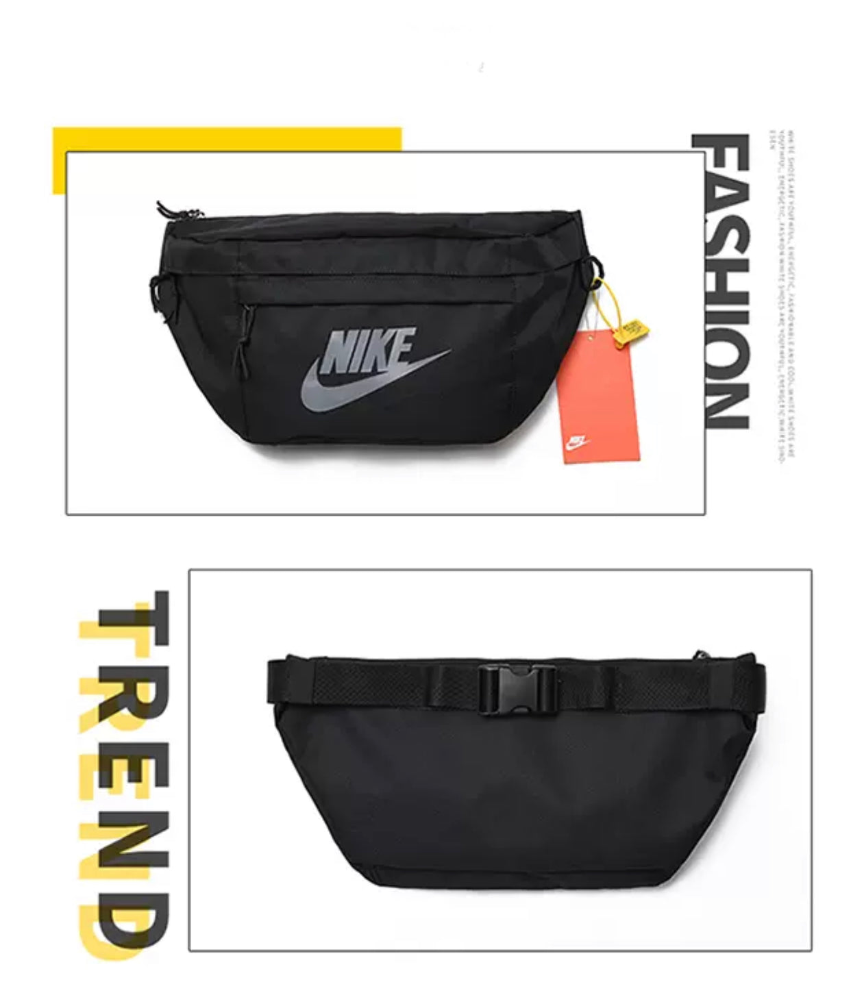 Nike Crossed Bag 2020 Black-Grey