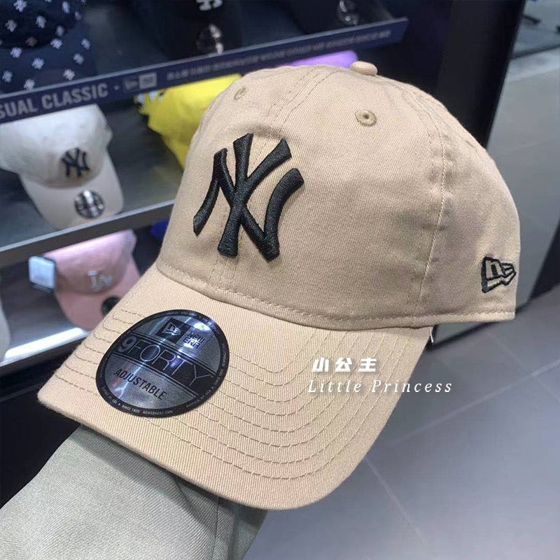 New Era NY Cap Khaki
