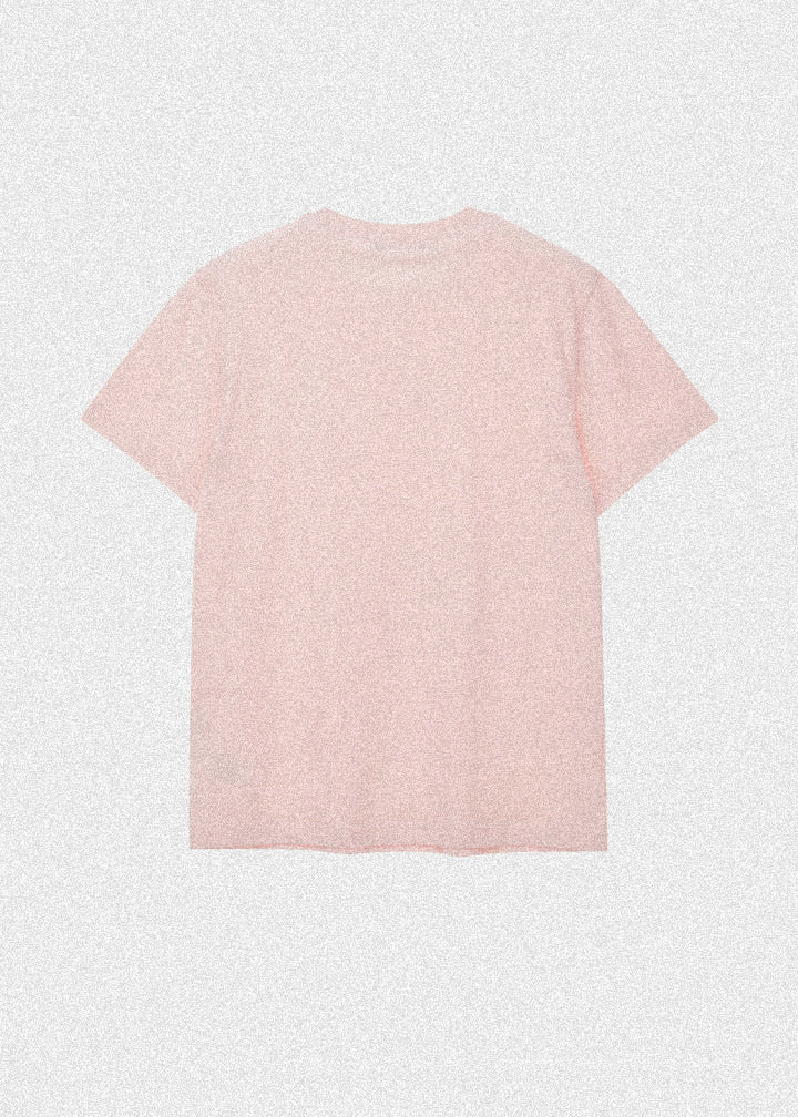 GUESS Mini Reflective Centered Logo Pink