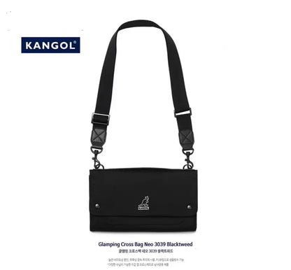 KANGOL Glamping Cross Bag Neo Black