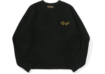 drew house script sweater black