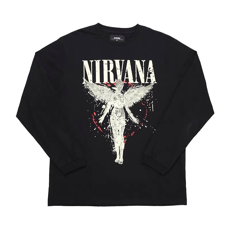NIRVANA Vintage Sweater (Black)
