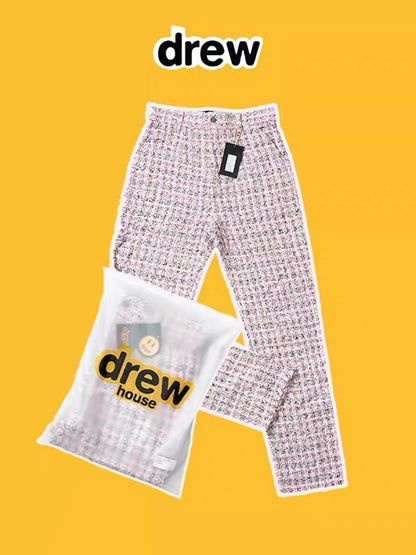 Drew House Pink Boucle Pants
