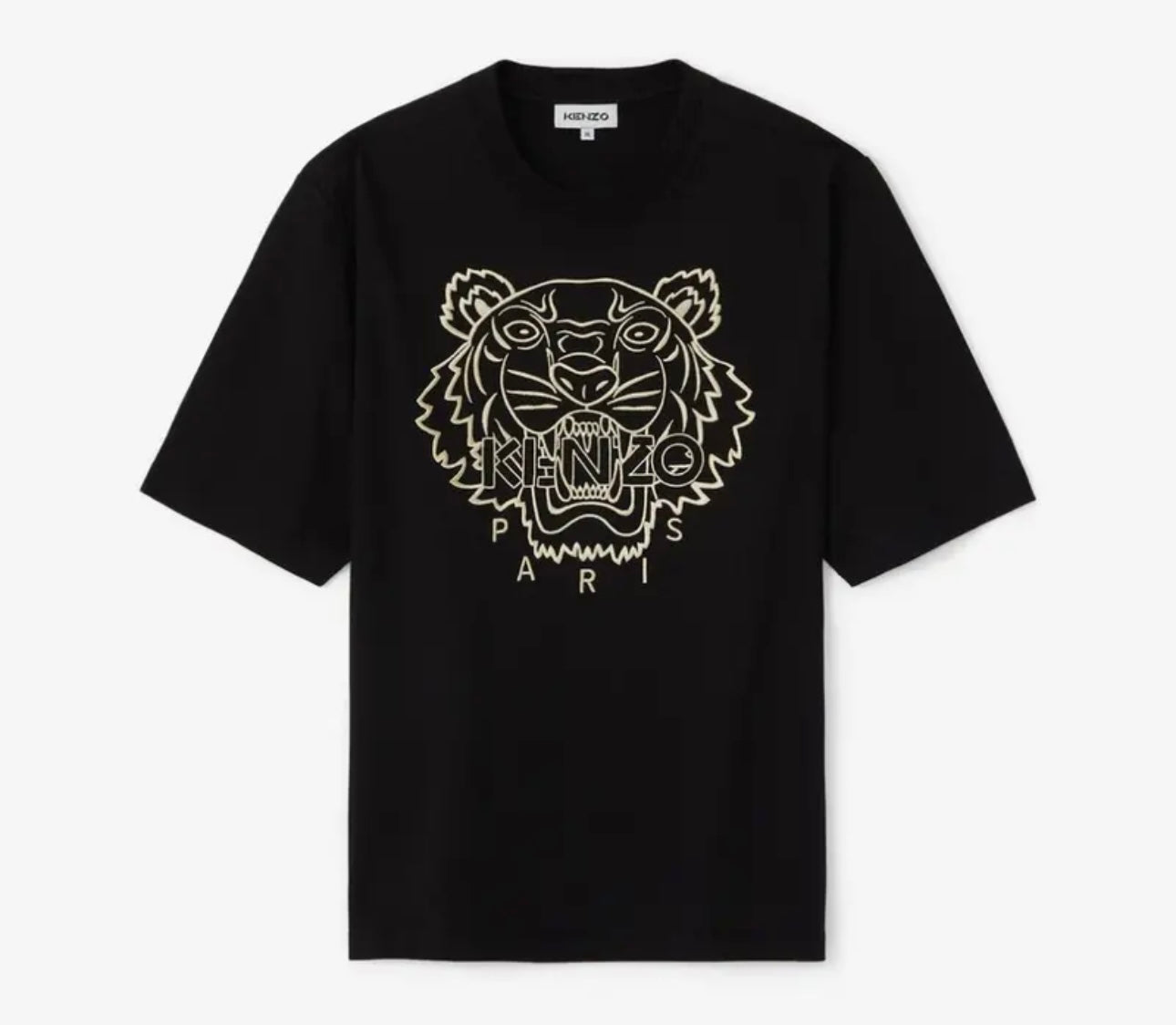 KENZO EMBROIDERY FULL GOLD TIGER