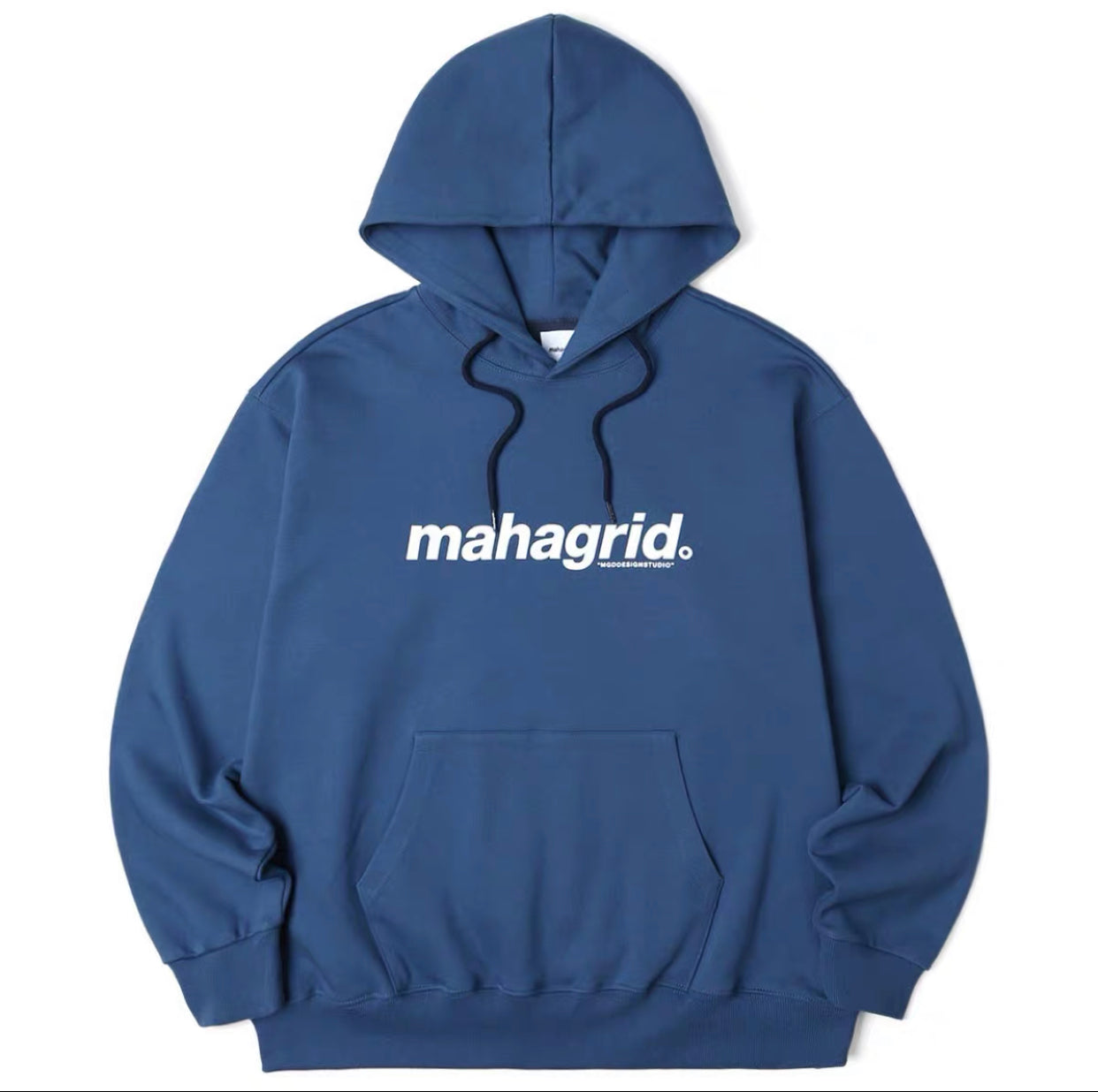 Mahagrid Signature Hoodie Blue