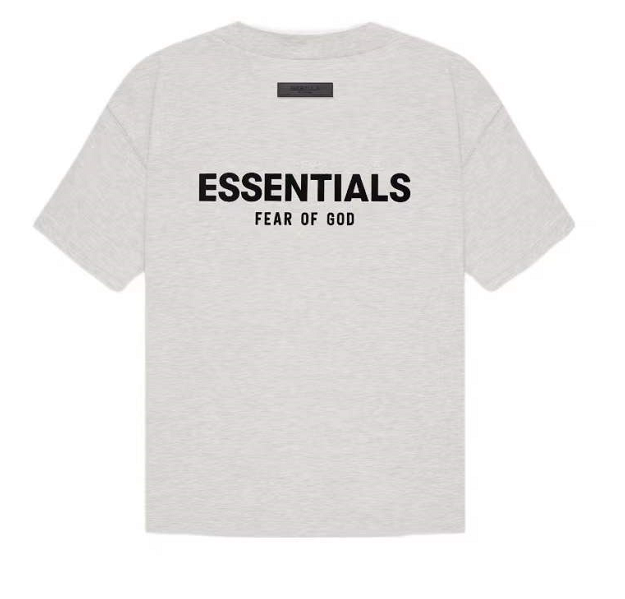 SS22 Essentials Fear Of God Light Oatmeal T-Shirt
